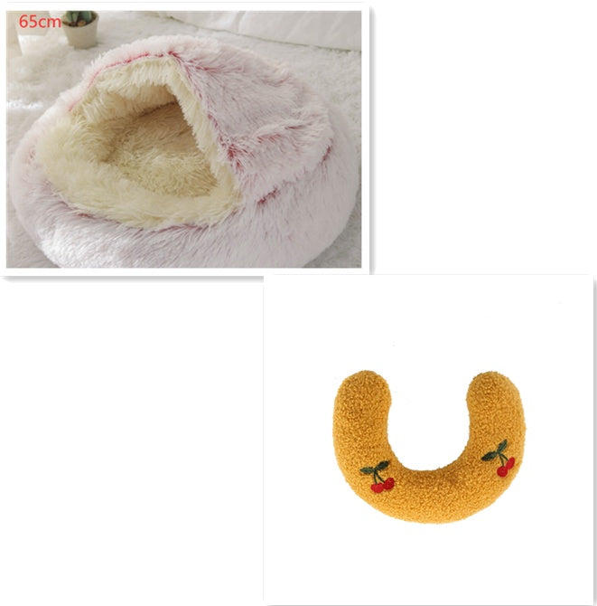 2-in-1 Pet Winter Bed