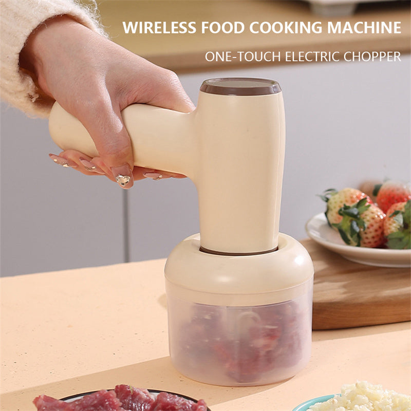2-in-1 Electric Garlic Chopper