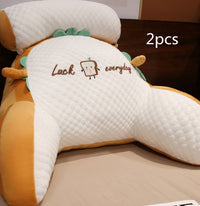 Soft Fluffy Triangle Reading Cushion