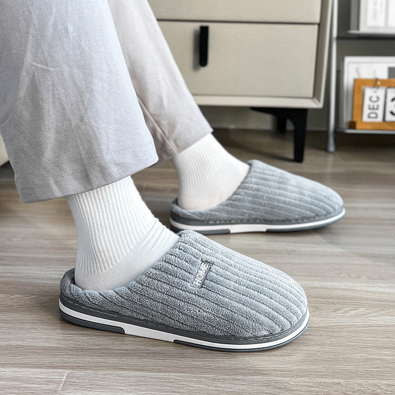 Winter Non-Slip Cotton Slippers