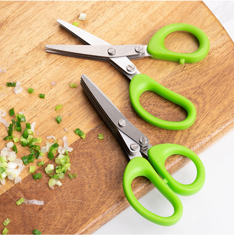 Multifunctional Stainless Steel Kitchen Scissors.