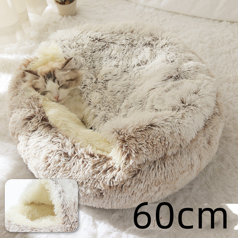 2-in-1 Pet Winter Bed