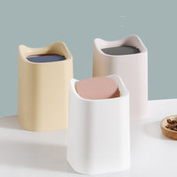 Cute girl-inspired paper basket with cover.