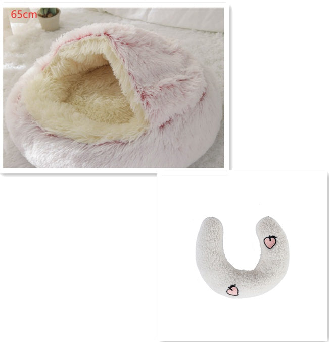 2-in-1 Pet Winter Bed