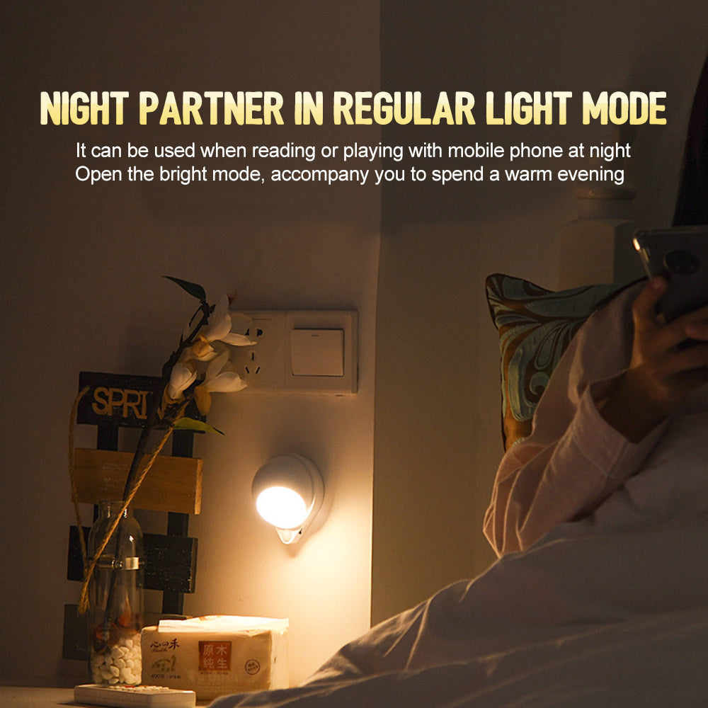 360° Rotating Water Drop Night Light
