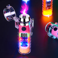 USB Charging Lighter with LED Color Display