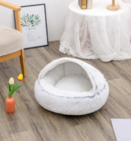 2-in-1 Pet Winter Bed