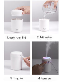 Ultrasonic essential oil diffuser.