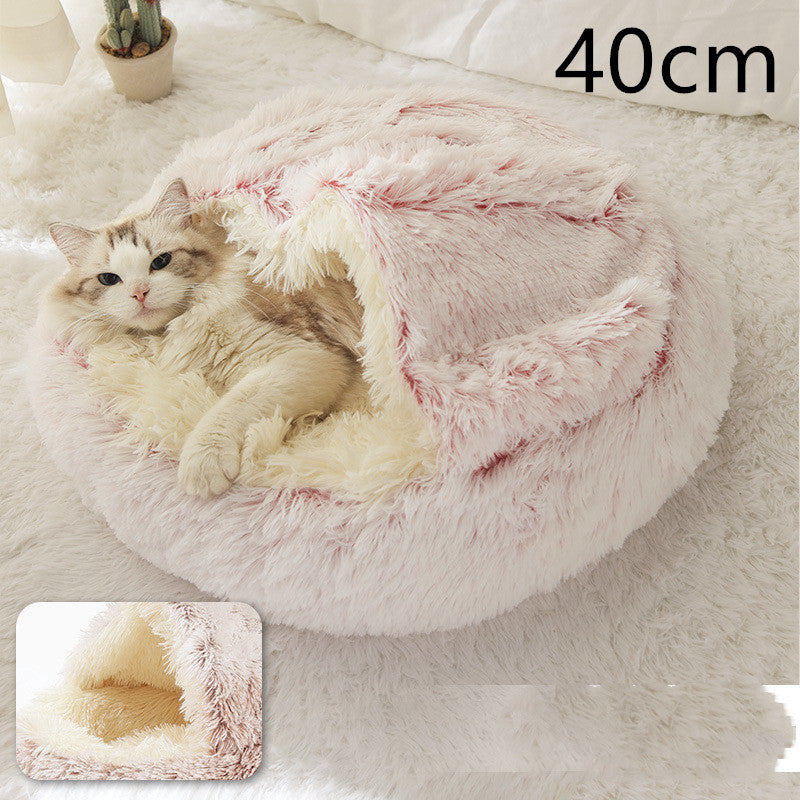 2-in-1 Pet Winter Bed