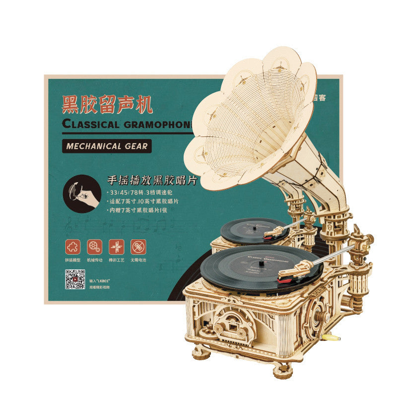Retro Vinyl Record Decor