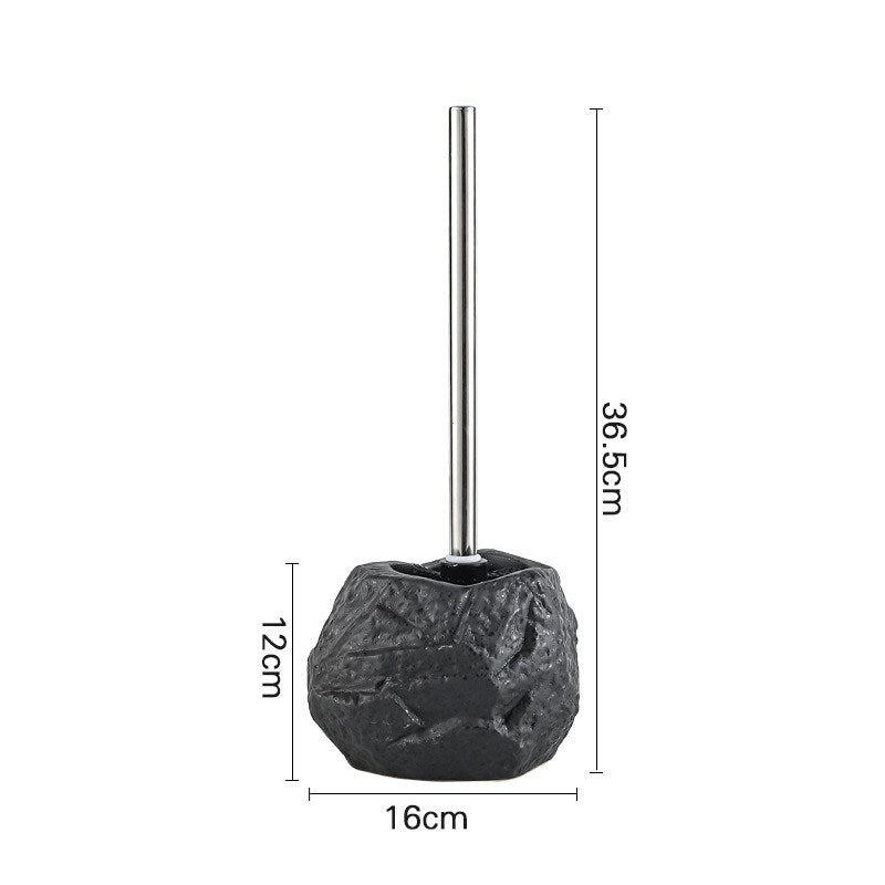 Retro Stone Bathroom Cleaning Brush.