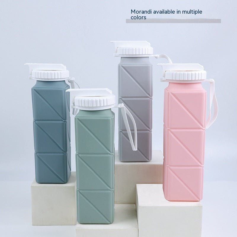 Portable Silicone Folding Water Bottle
