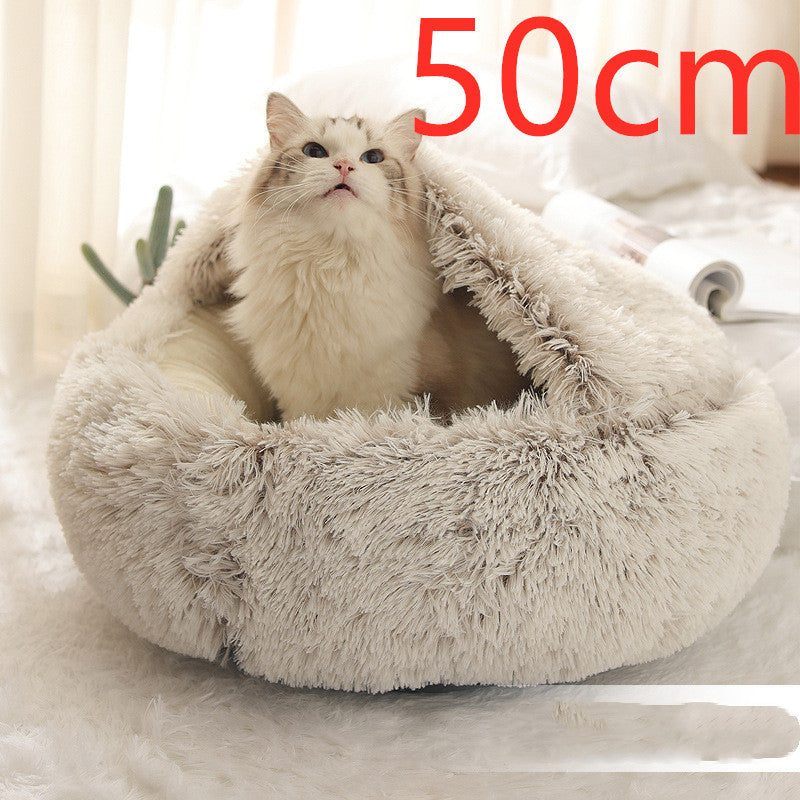 2-in-1 Pet Winter Bed