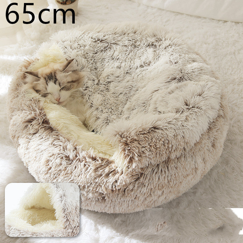 2-in-1 Pet Winter Bed