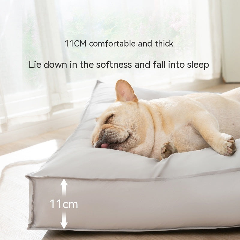 Waterproof pet bed.