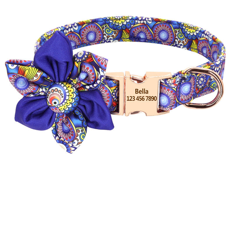 Personalized fashion dog collars.