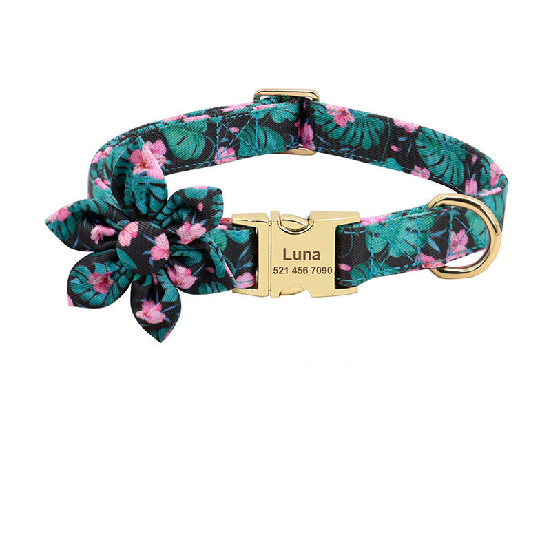 Personalized fashion dog collars.