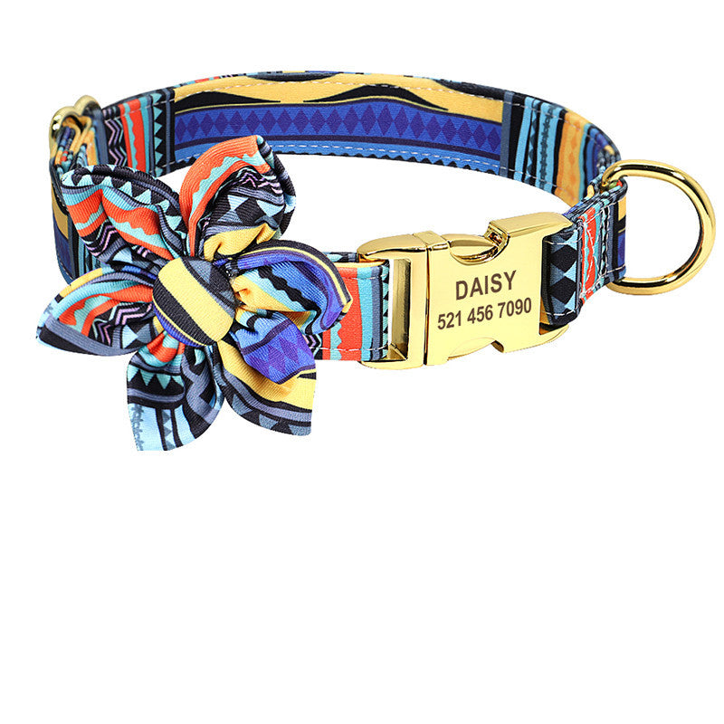 Personalized fashion dog collars.