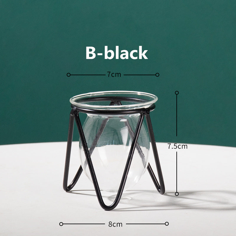 Transparent Glass Vase