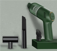 Wireless Charging Car Vacuum, 8000Pa Suction, Mini Handheld Auto & Home Use.