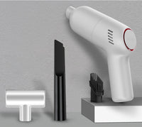 Wireless Charging Car Vacuum, 8000Pa Suction, Mini Handheld Auto & Home Use.