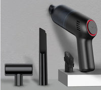 Wireless Charging Car Vacuum, 8000Pa Suction, Mini Handheld Auto & Home Use.