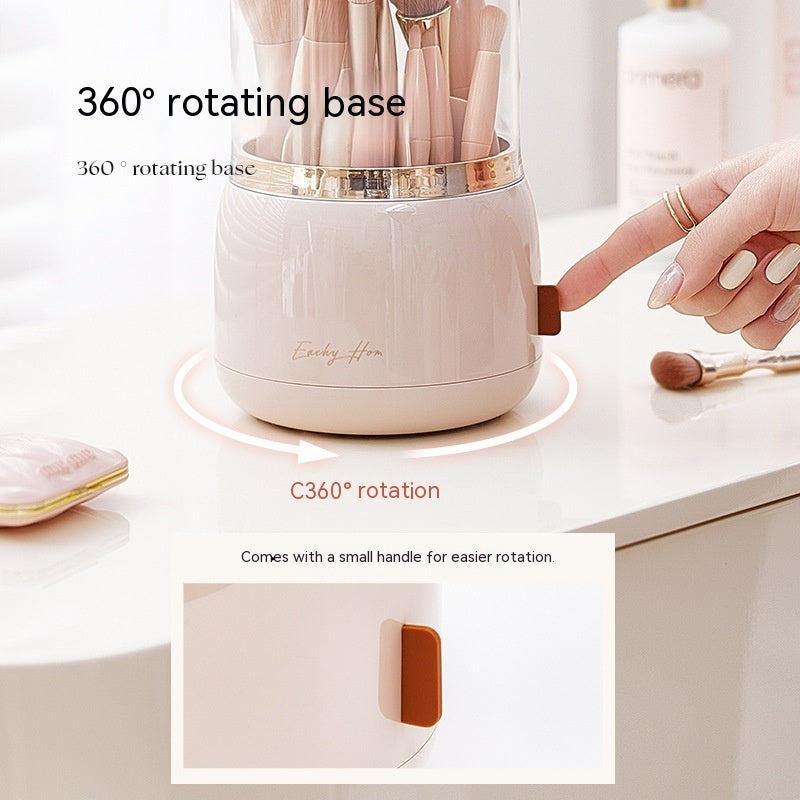 Desktop pen and makeup brush holder