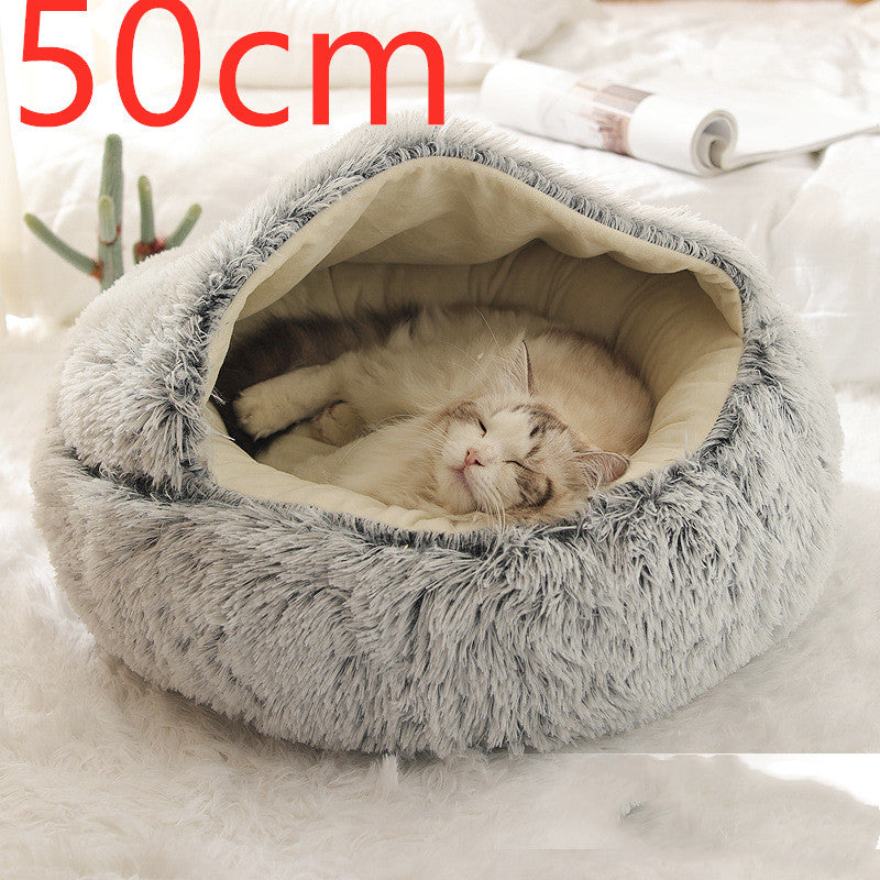 2-in-1 Pet Winter Bed