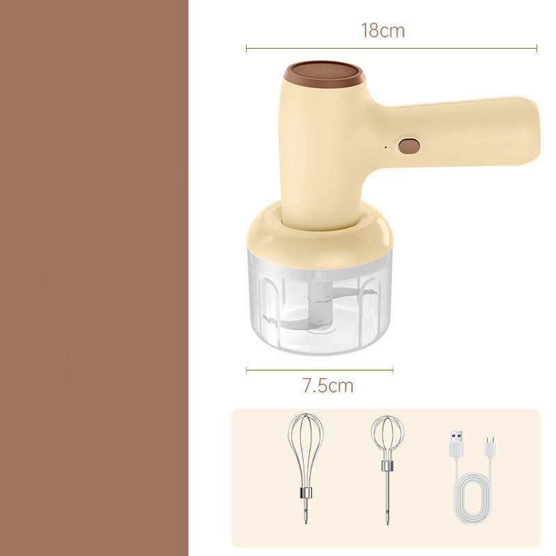 2-in-1 Electric Garlic Chopper