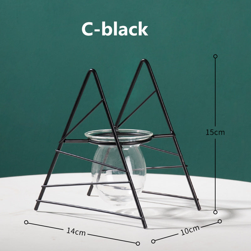 Transparent Glass Vase