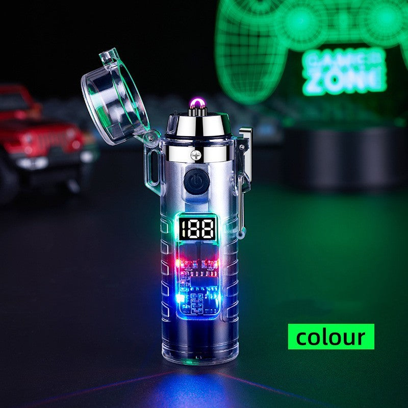 USB Charging Lighter with LED Color Display