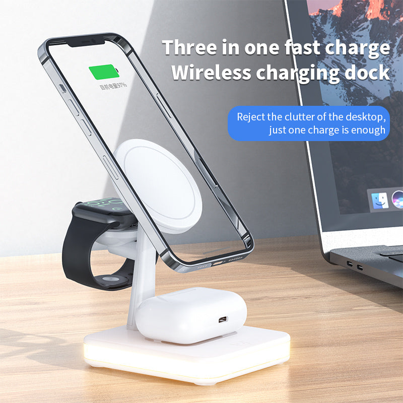 4-in-1 Magnetic Wireless Charging Dock