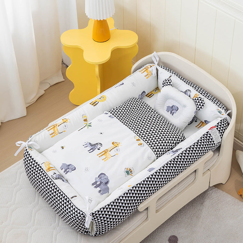 Removable Washable Baby Bionic Nursing Bed