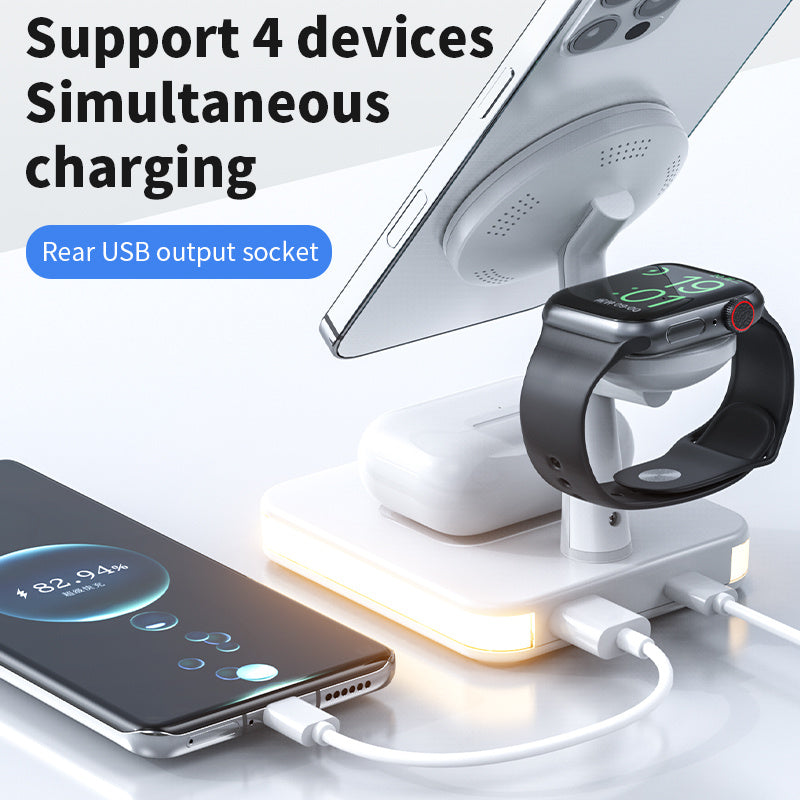 4-in-1 Magnetic Wireless Charging Dock