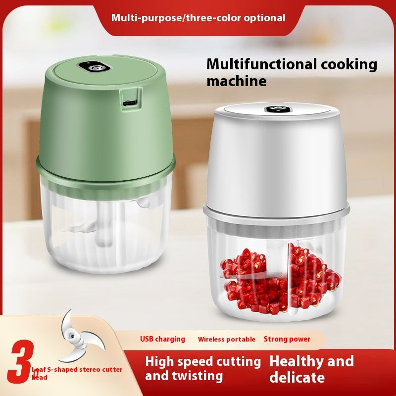Wireless Garlic Press & Food Chopper