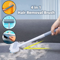 4-in-1 multifunctional pet hair removal brush