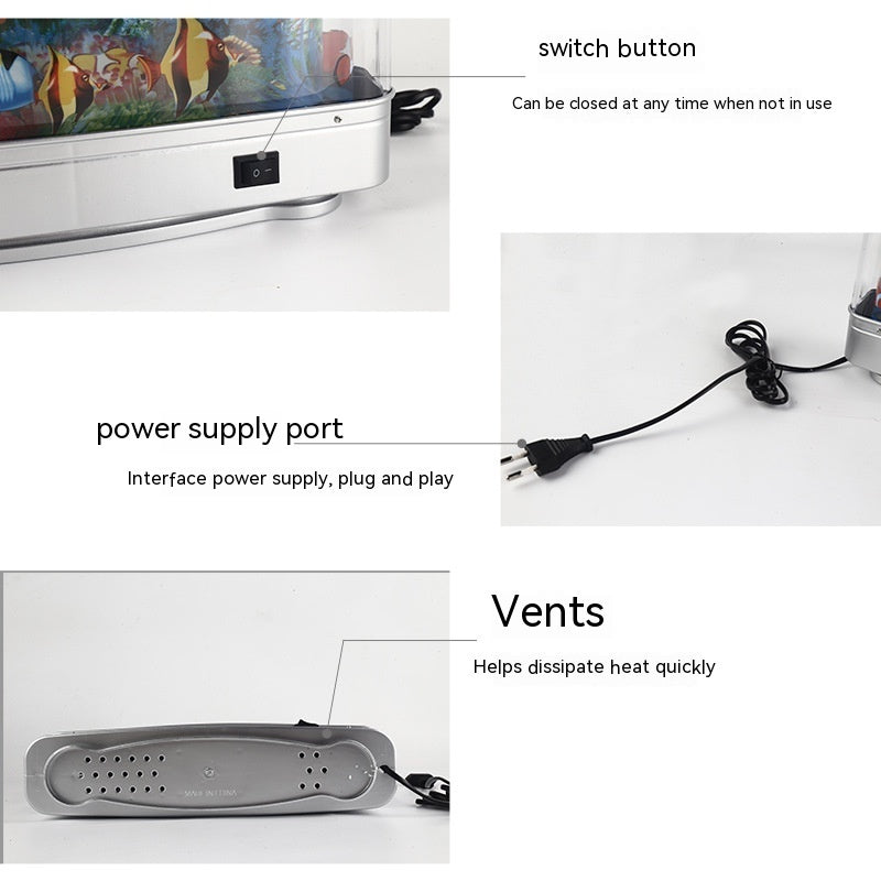 Simulation Fish Lamp for Home Decor