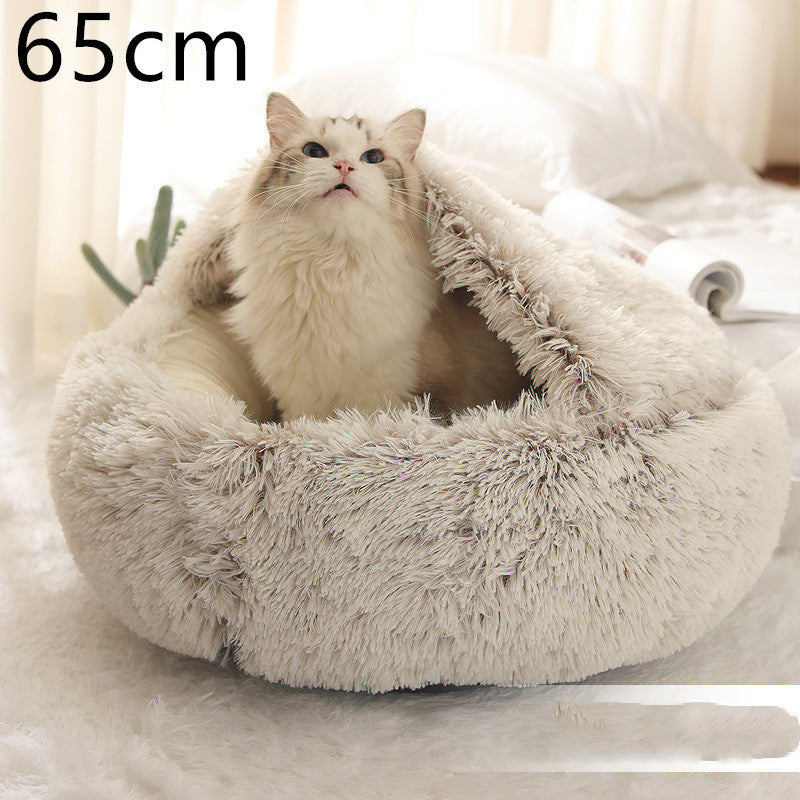 2-in-1 Pet Winter Bed