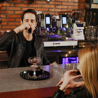 6-Shot Glass Dispenser Rack for Party Drinks