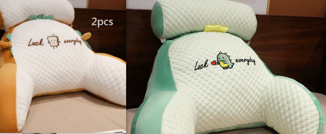 Soft Fluffy Triangle Reading Cushion