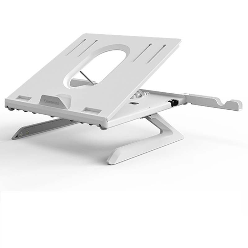 Portable folding laptop stand