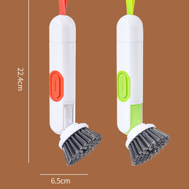 Versatile Liquid-Filled Cleaning Brush
