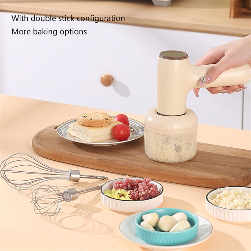 2-in-1 Electric Garlic Chopper