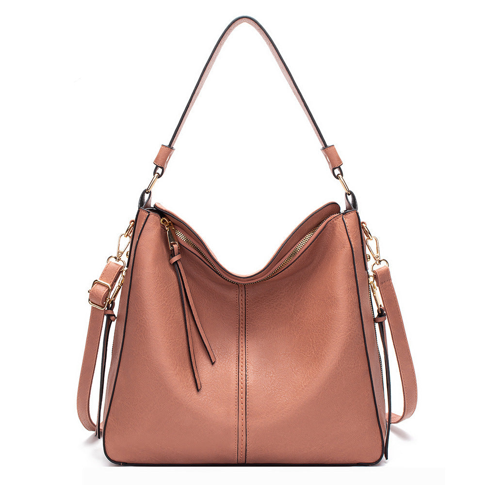 Women's High-Capacity Hobo Shoulder Bag