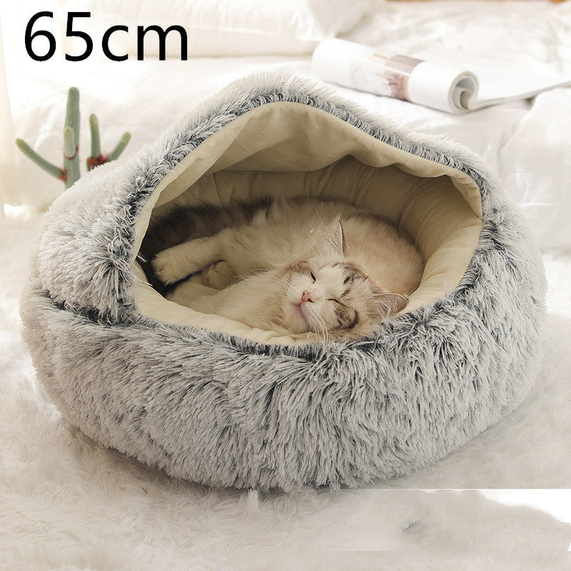 2-in-1 Pet Winter Bed