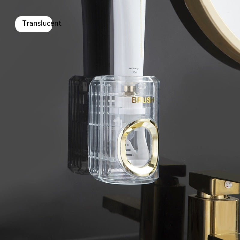 Automatic Punch-Free Toothpaste Dispenser.