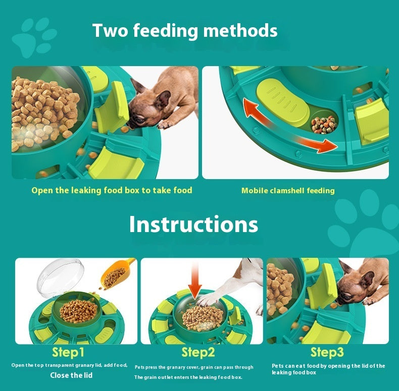 Interactive Dog Puzzle For IQ Improvement And Slow Feeding