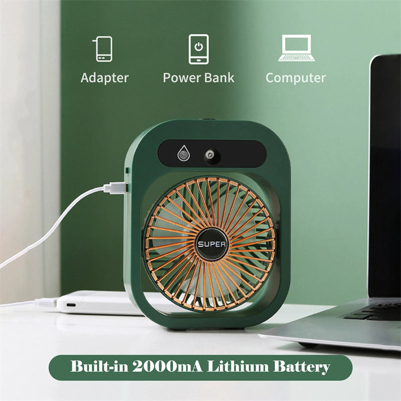 USB Rechargeable Desk Fan