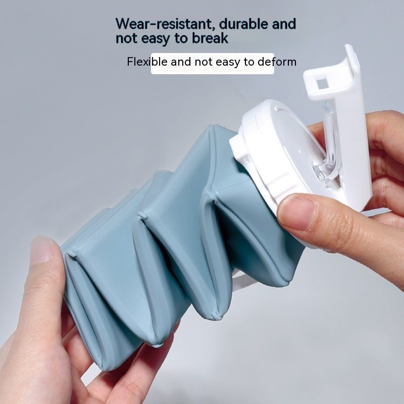 Portable Silicone Folding Water Bottle