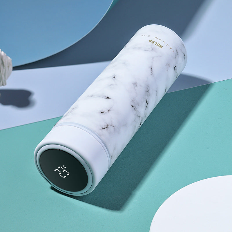 Smart LCD temperature display bottle